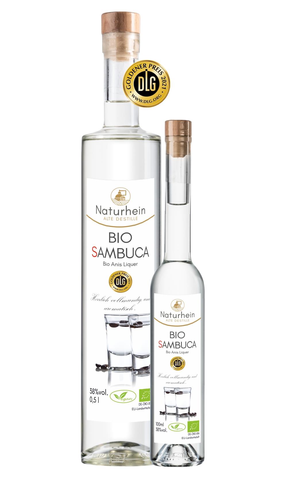 BIO Sambuca 0.5 l, 38 vol% - NatuRhein