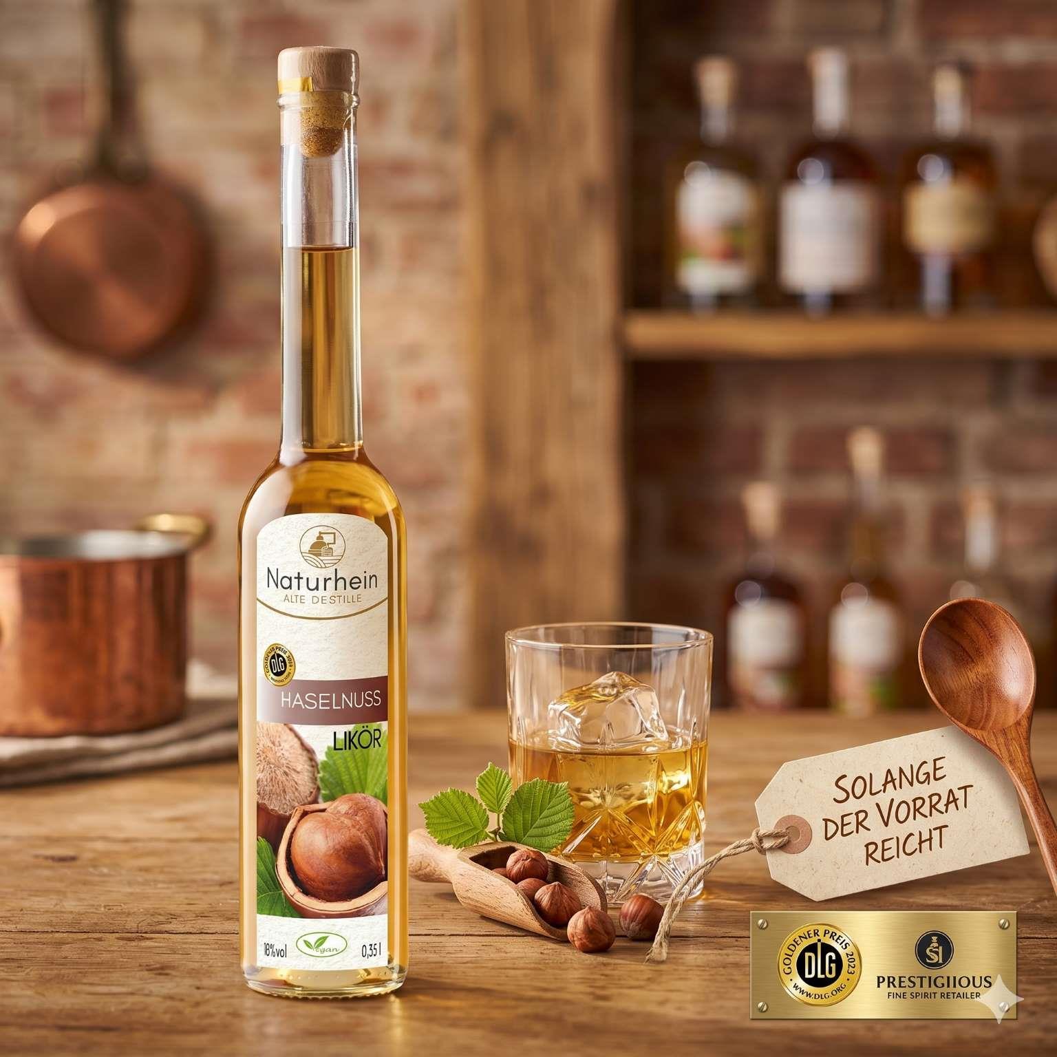 Haselnuss Likör 0.35 l, 18 vol% (Nicht BIO)