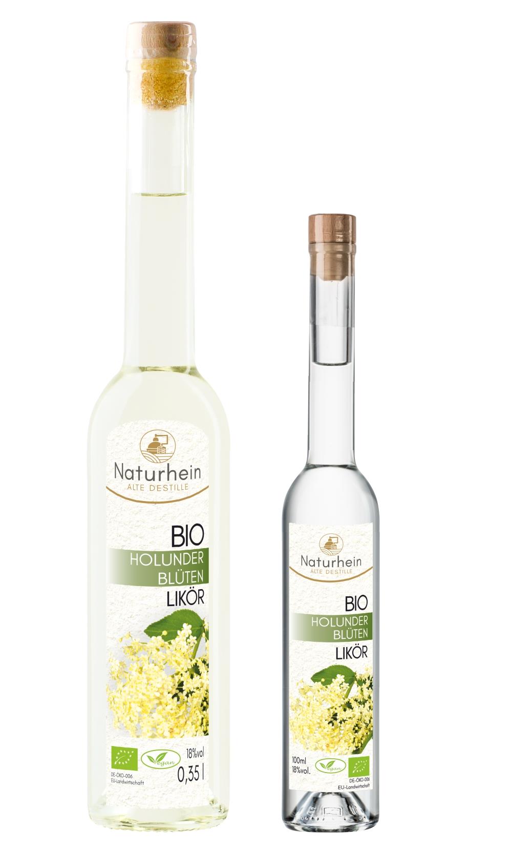 BIO Holunderblüten Likör 0.35 l, 18 vol%