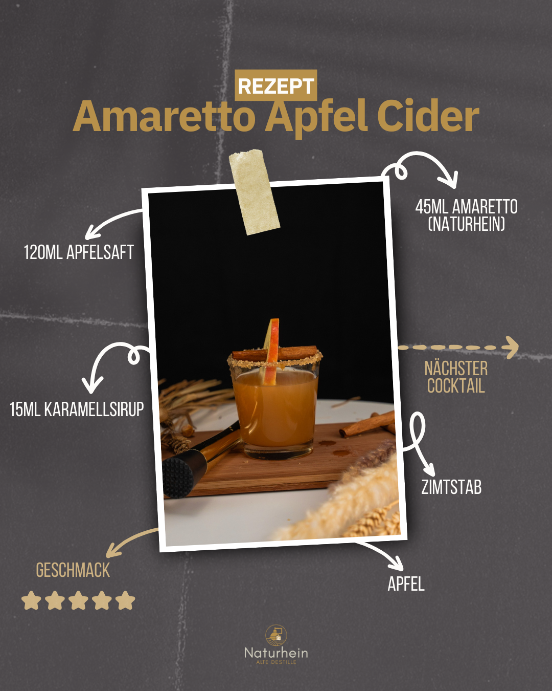 Bio Amaretto Likör: intensive Bittermandel-Note, pur & in Cocktails