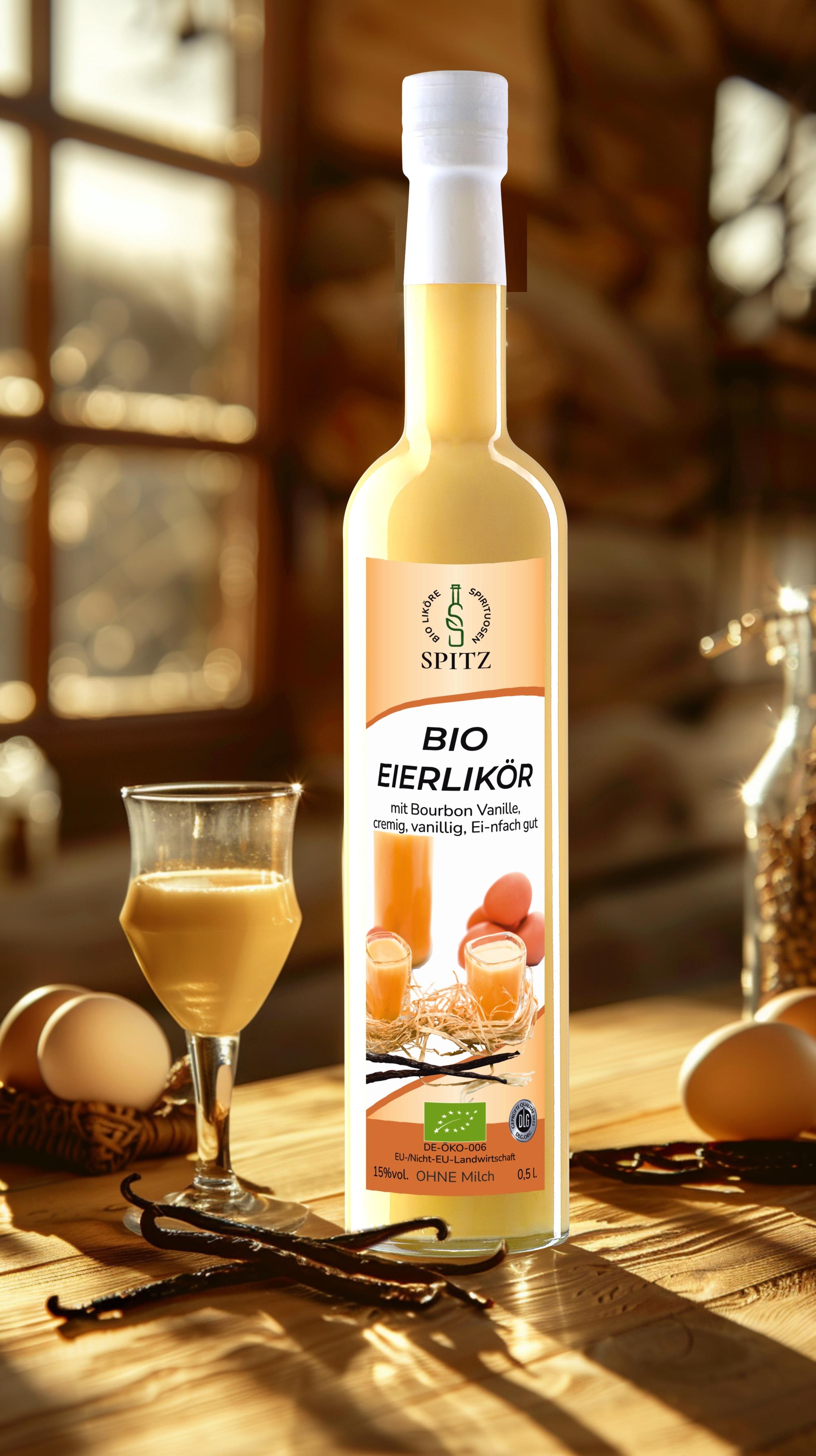 BIO Eierlikör 0.5 l, 15 vol%