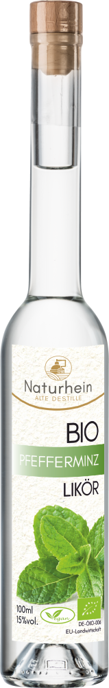 Bio Pfefferminz Likoer herlich erfrischend