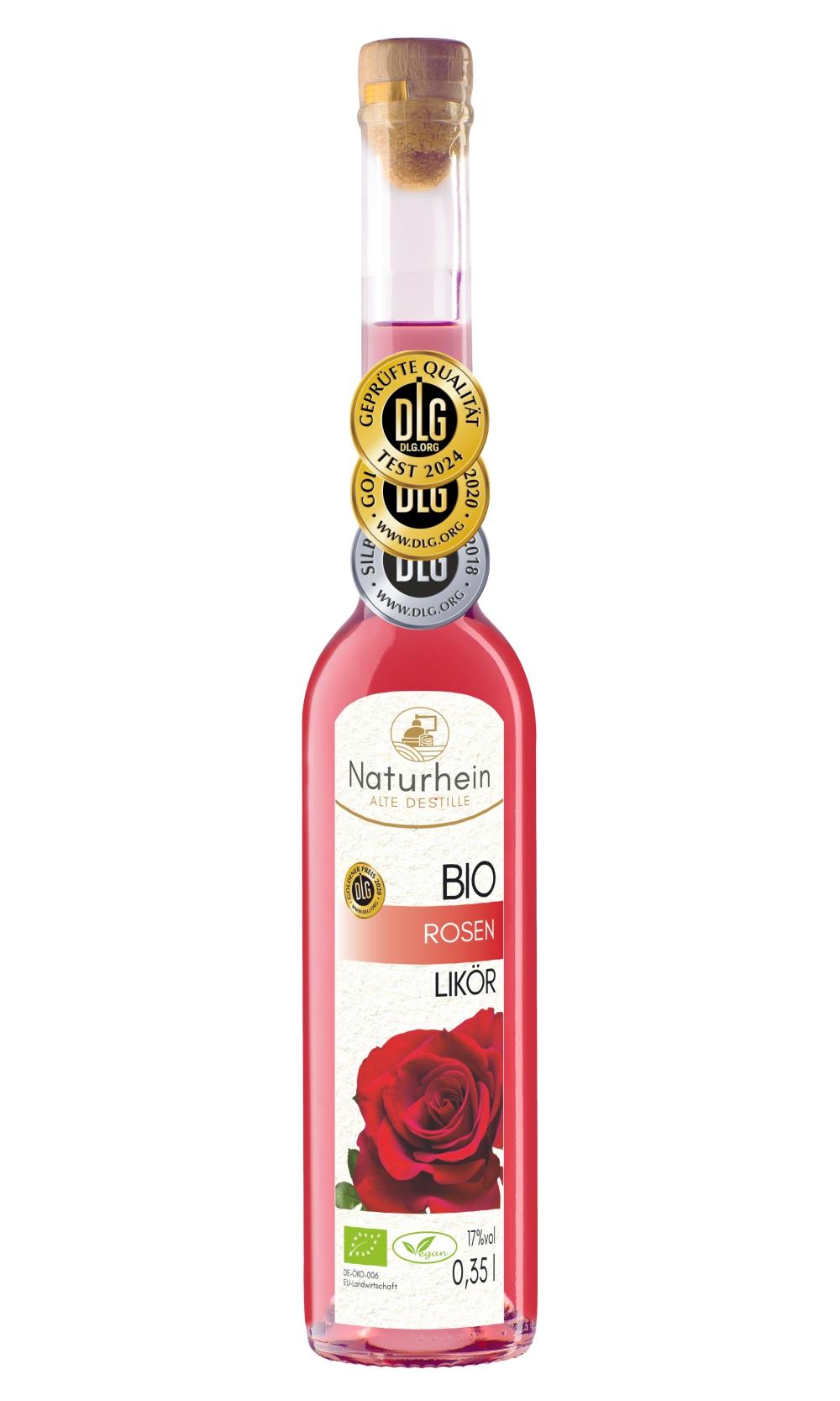 Bio Rosenblüten Likör–Floraler Luxus: sinnlich, blumig & edel